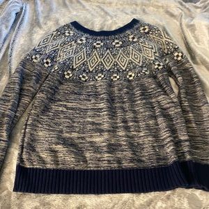 Roxy Navy blue Cozy women sweater super cute